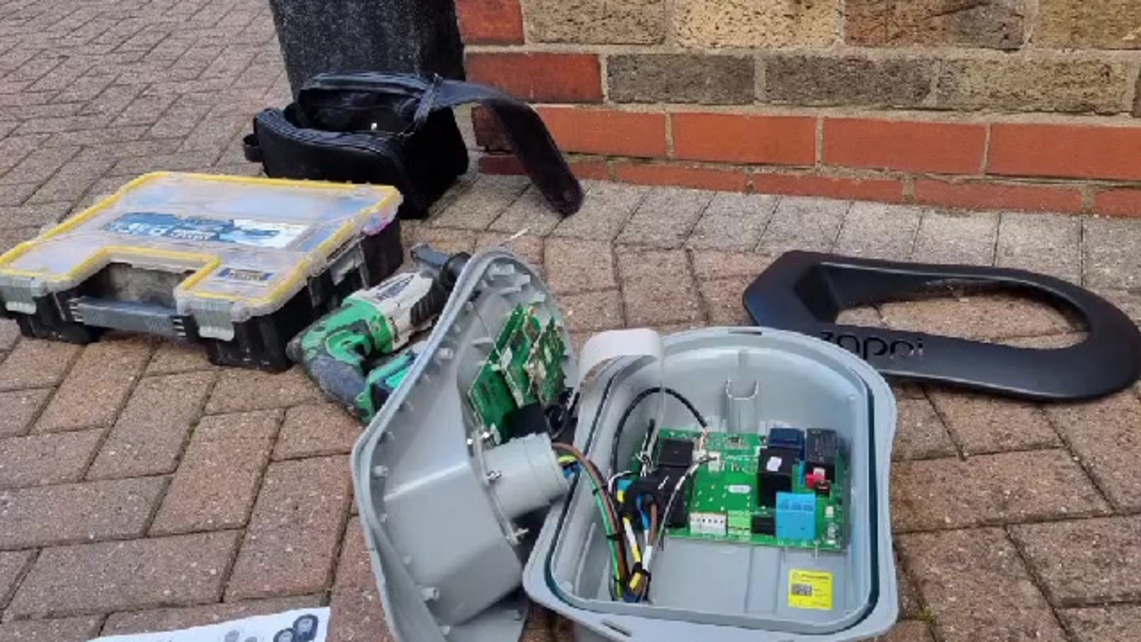 Zappi EV charger installation